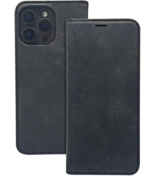 Honor 400 Lite tok, OEM, Smart Suede, Fekete