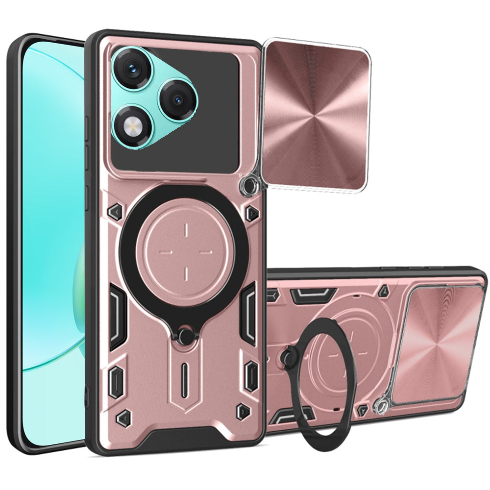Honor 400 Lite tok, Techsuit, CamGuard Pro, Rózsaarany