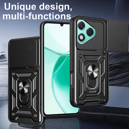 Honor 400 Lite tok, Techsuit, CamShield, Kék