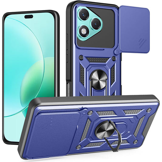 Honor 400 Lite tok, Techsuit, CamShield, Kék