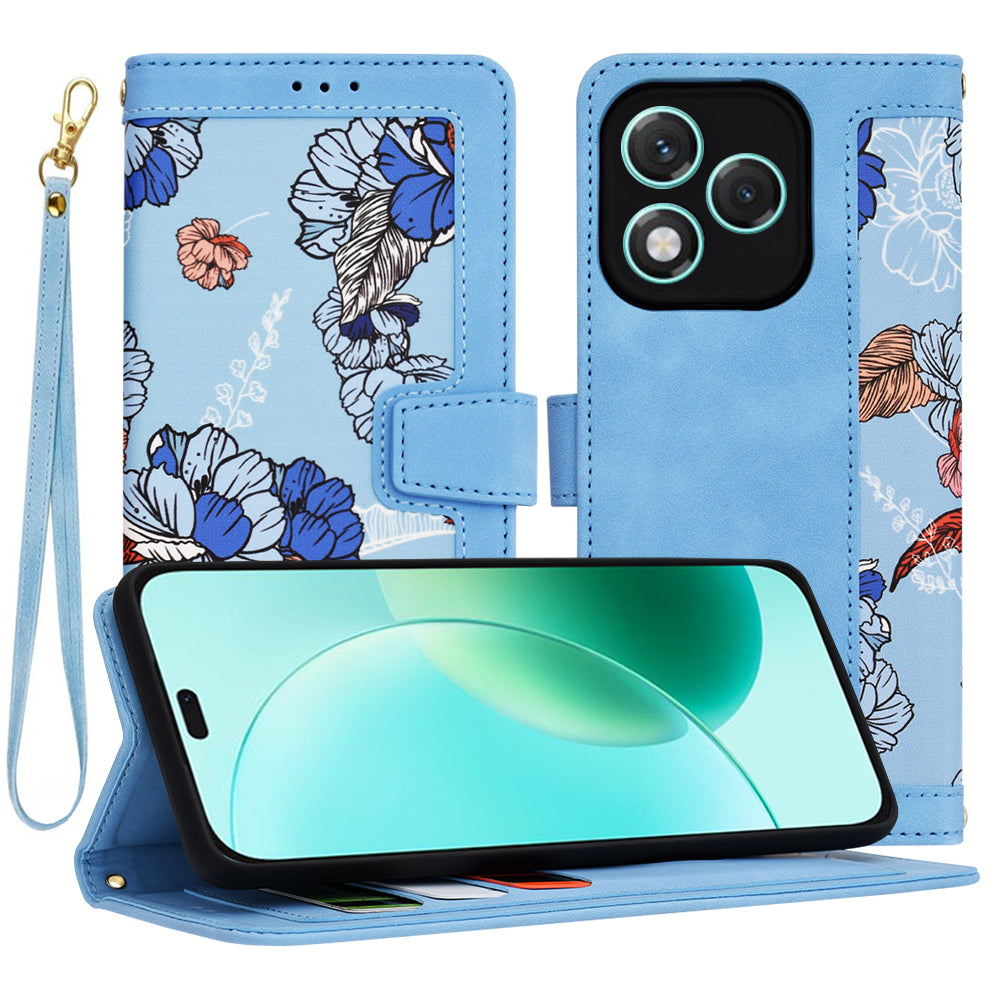 Tok Honor 400 Lite-hez, Techsuit, FlipCraft, Kék