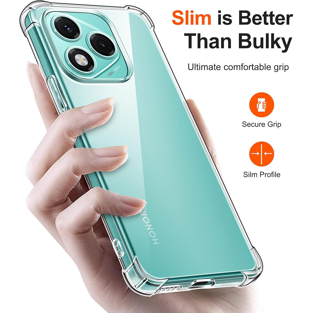 Honor 400 Lite tok, Techsuit, Ütésálló Átlátszó, Átlátszó