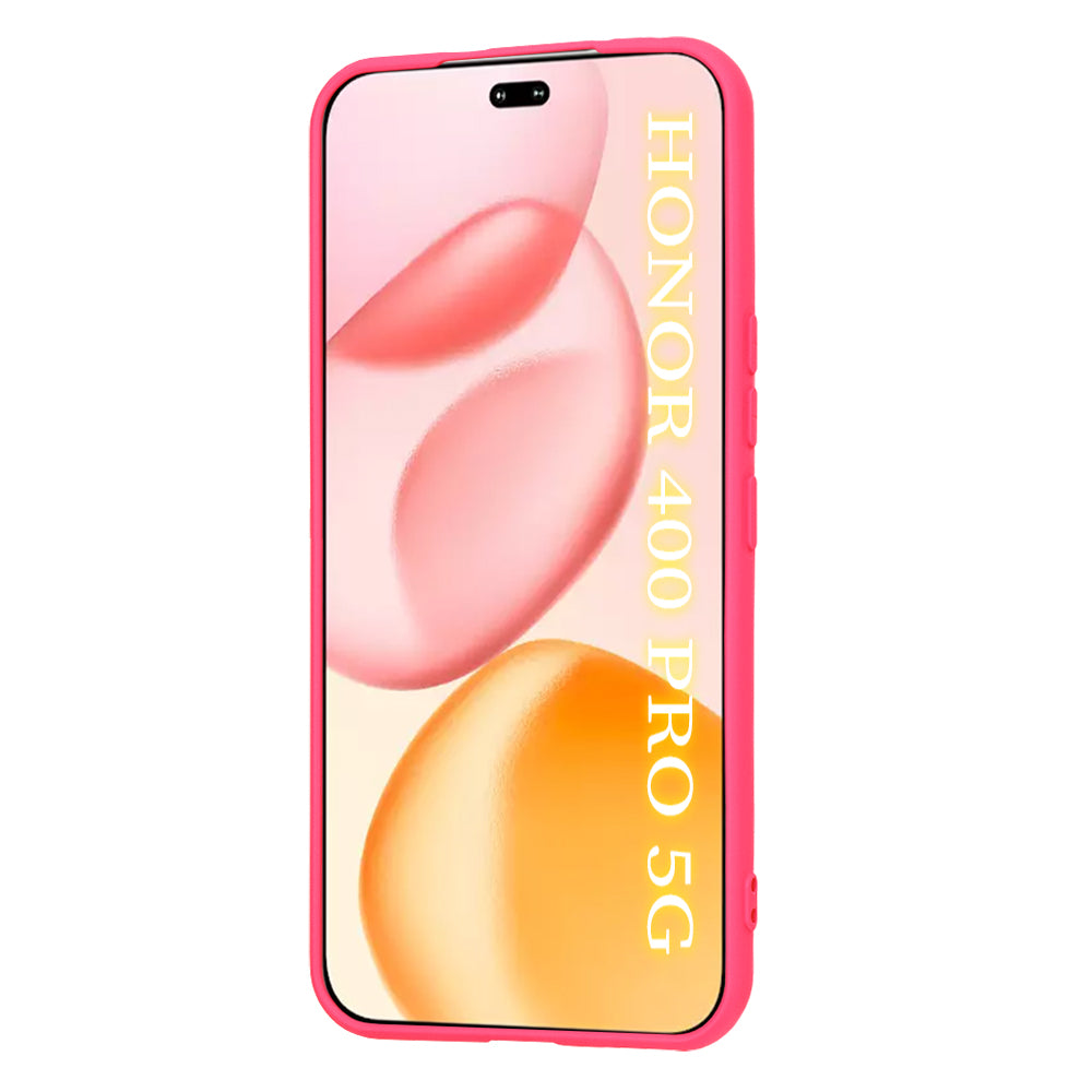 Case for Honor 400 Pro, Techsuit, SoftFlex, Dark Pink