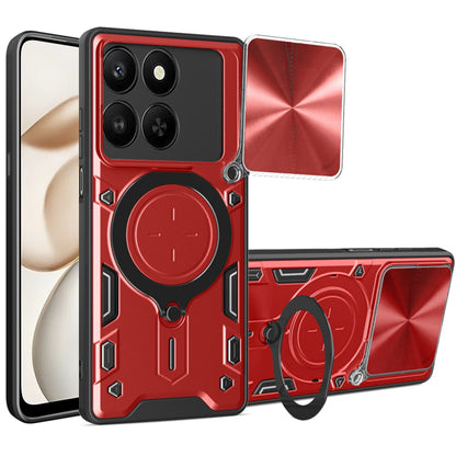 Tok a Honor 400 Smart 4G / X7d 4G / 400 Smart 5G készülékhez, Techsuit, CamGuard Pro, Piros