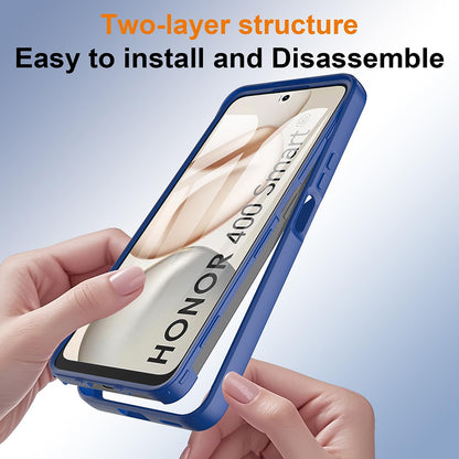 Tok a Honor 400 Smart 4G / X7d 4G / 400 Smart 5G készülékhez, Techsuit, ColorVerse 360, Kék