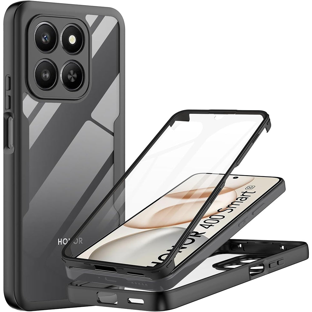 Tok a Honor 400 Smart 4G / X7d 4G / 400 Smart 5G készülékhez, Techsuit, ColorVerse 360, Fekete