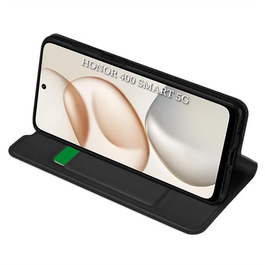 Tok Honor 400 Smart 4G / X7d 4G / 400 Smart 5G készülékhez, Techsuit, Magskin Book, Fekete