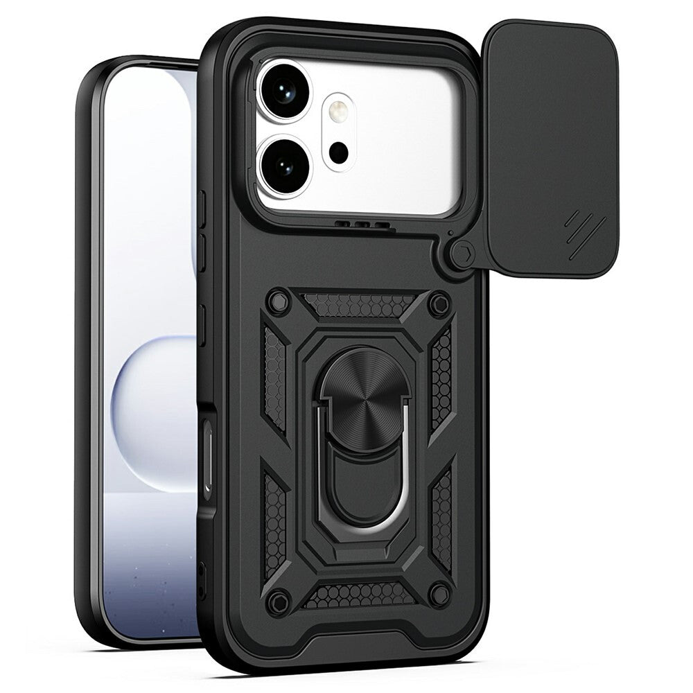 Case for Honor 600, OEM, CamShield, Black