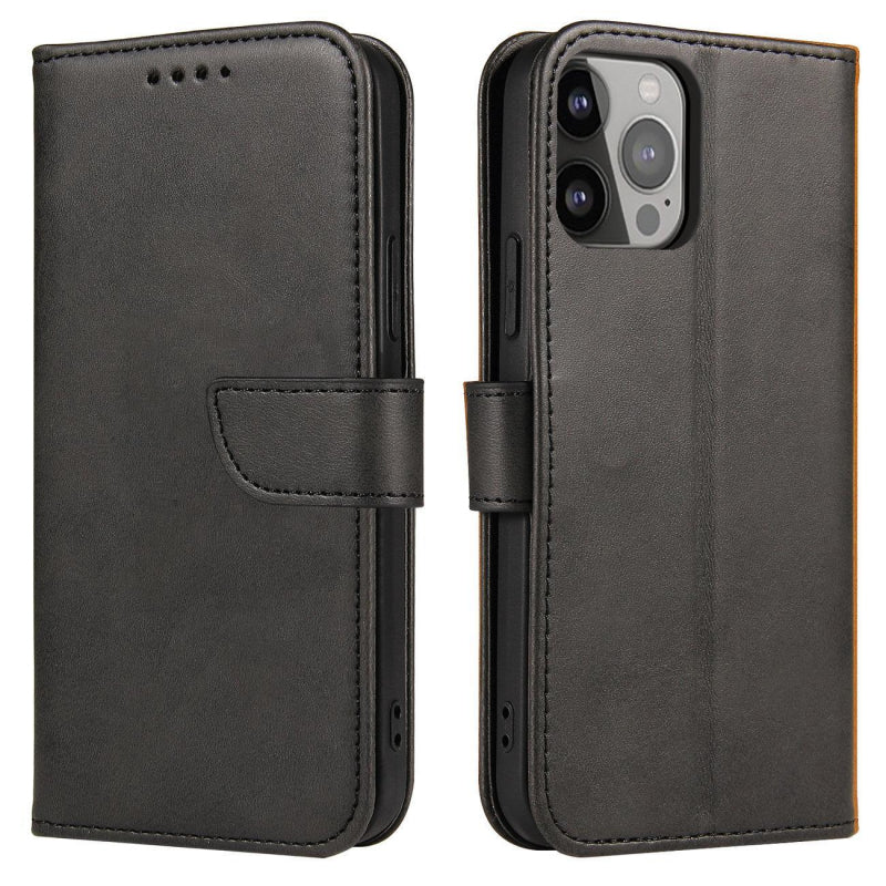 Case for Honor 600, OEM, Marva Wallet, Black