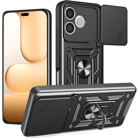 Tok a Honor 600 Lite-hoz, Techsuit, CamShield, Fekete