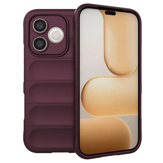 Honor 600 Lite tok, Techsuit, Magic Shield, Bordó