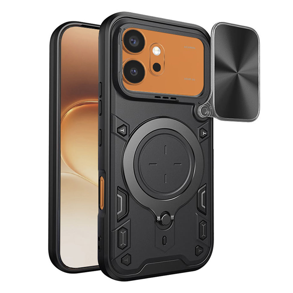 Tok Honor 600 Pro / 600-hoz, Techsuit, CamGuard Pro, Fekete
