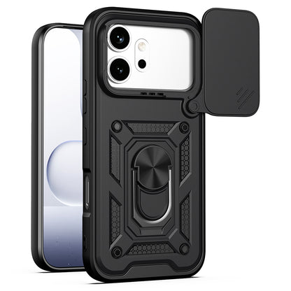 Honor 600 Pro / 600 tok, Techsuit, CamShield, Fekete