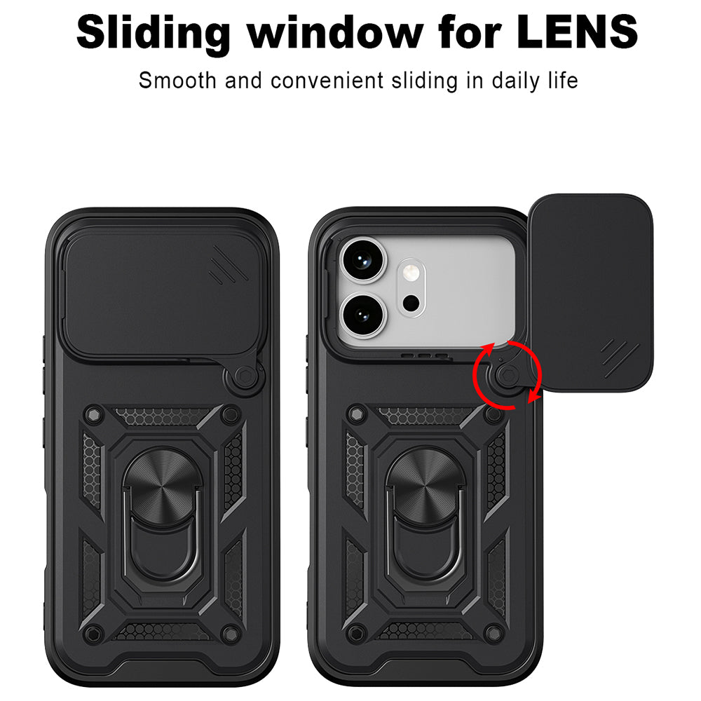 Honor 600 Pro / 600 tok, Techsuit, CamShield, Fekete