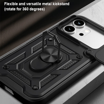 Honor 600 Pro / 600 tok, Techsuit, CamShield, Fekete