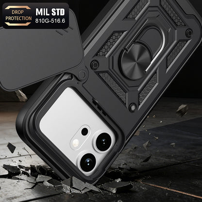 Honor 600 Pro / 600 tok, Techsuit, CamShield, Fekete