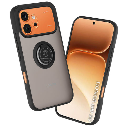 Tok Honor 600 Pro / 600-hoz, Techsuit, Glinth, Fekete