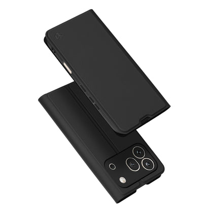 Honor 600 Pro tok, Techsuit, Magskin Book, Fekete