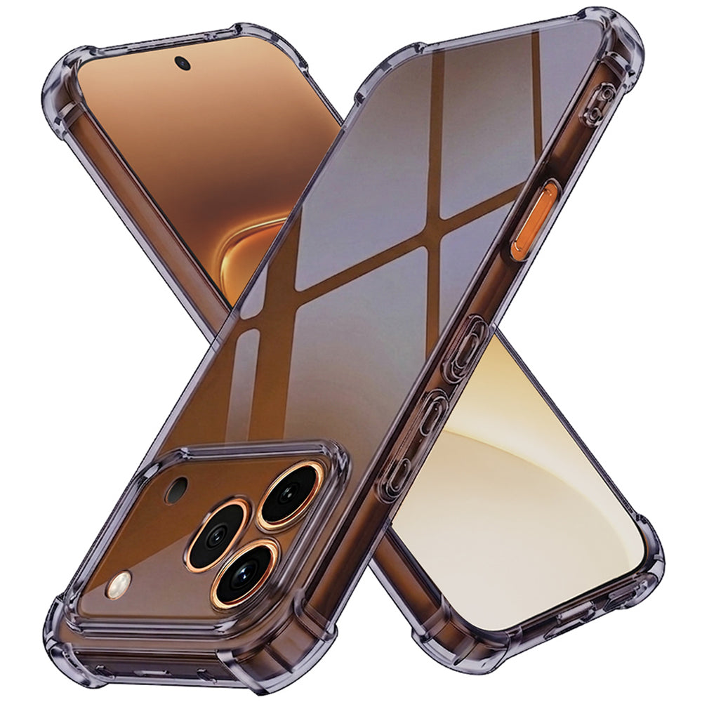 Tok Honor 600 Pro-hoz, Techsuit, Ütésálló Átlátszó, Füstös