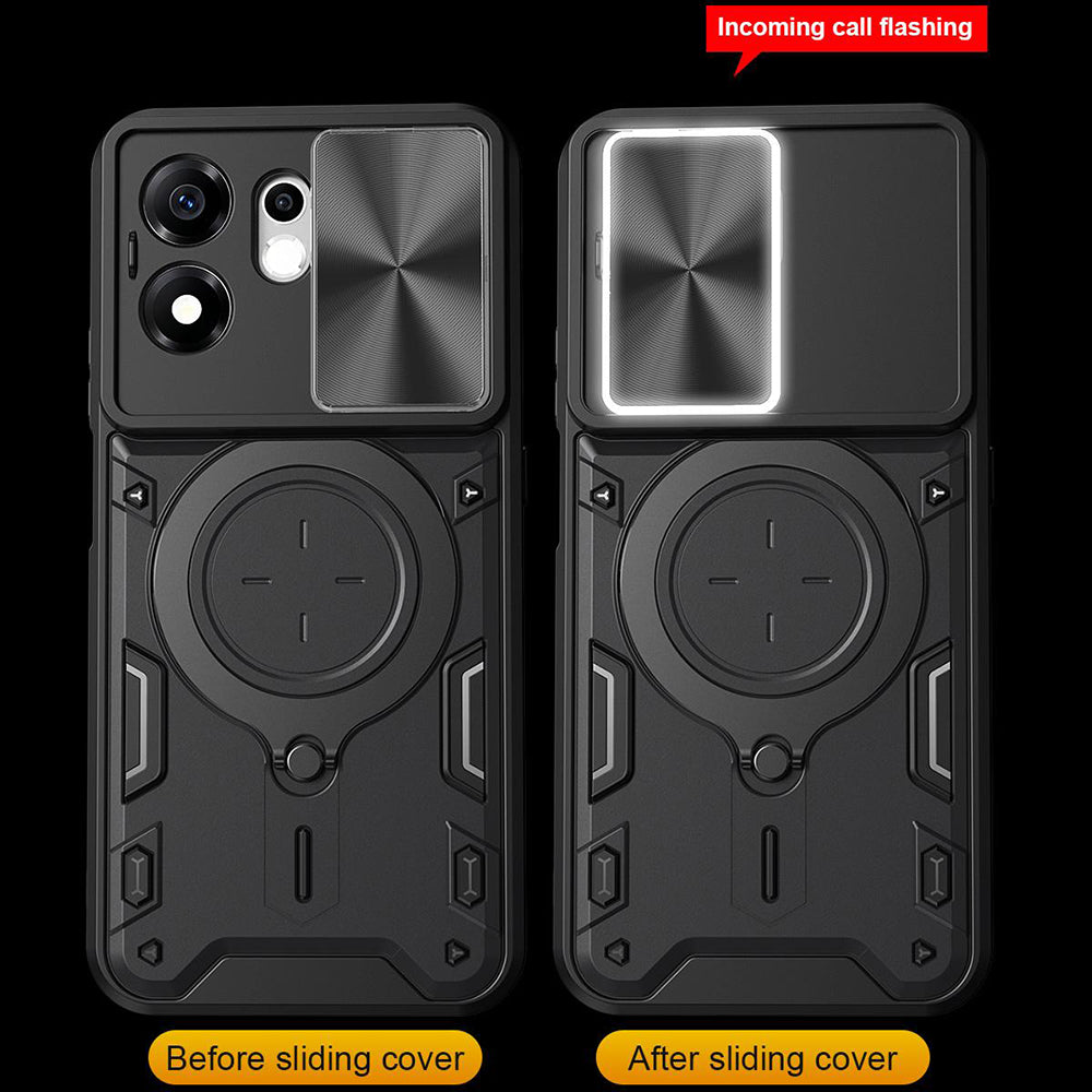 Case for Honor 600 Smart, Techsuit, CamGuard Pro, Blue