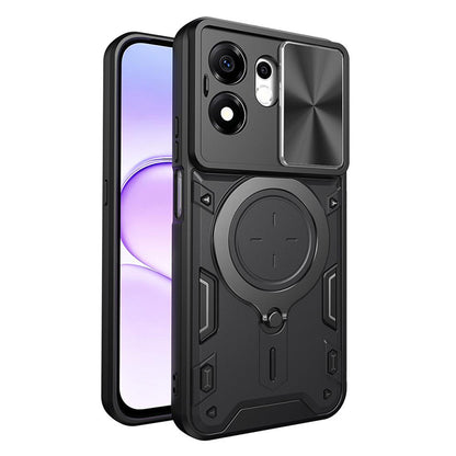 Case for Honor 600 Smart, Techsuit, CamGuard Pro, Black