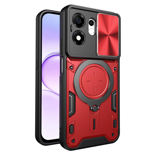 Tok Honor 600 Smart készülékhez, Techsuit, CamGuard Pro, Piros