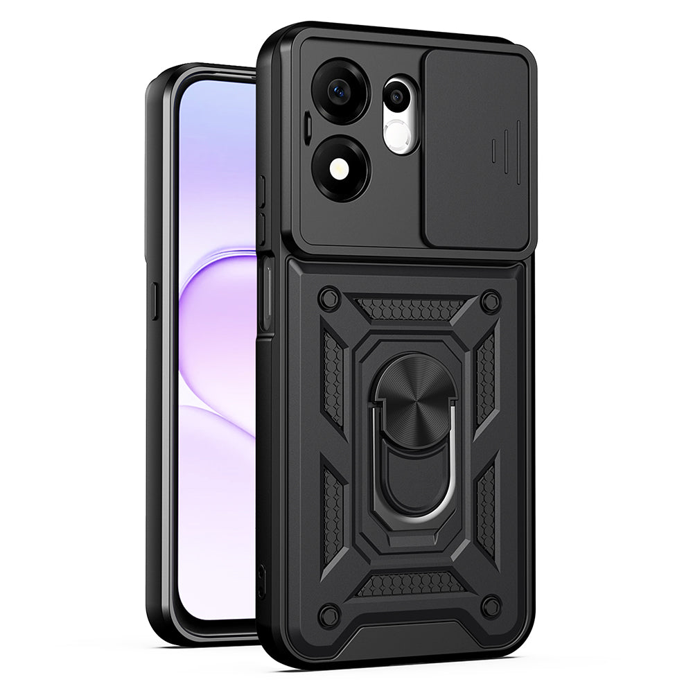 Tok Honor 600 Smart-hoz, Techsuit, CamShield, Fekete