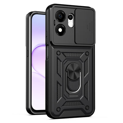 Tok Honor 600 Smart-hoz, Techsuit, CamShield, Fekete