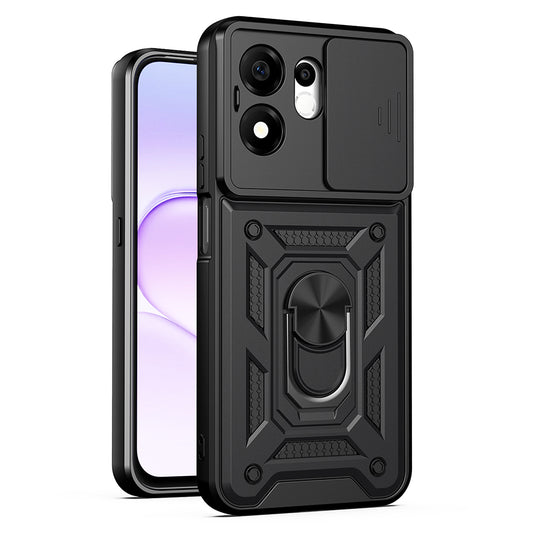 Tok Honor 600 Smart-hoz, Techsuit, CamShield, Fekete