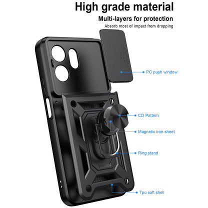 Tok Honor 600 Smart-hoz, Techsuit, CamShield, Rózsaarany
