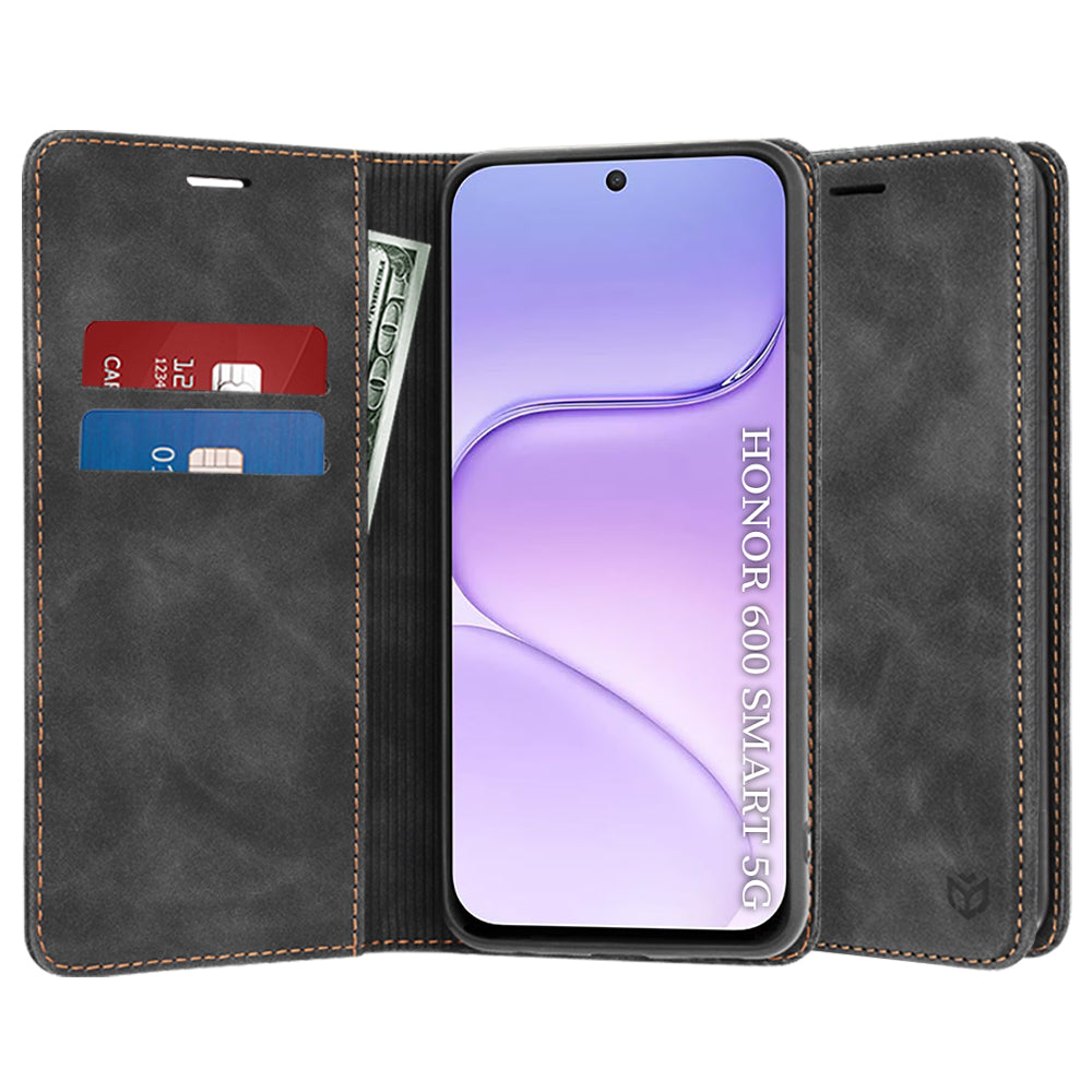 Case for Honor 600 Smart, Techsuit, Confy, Black