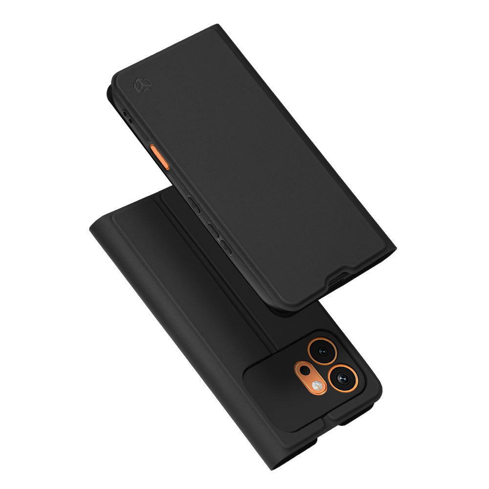Honor 600 tok, Techsuit, Magskin Book, Fekete