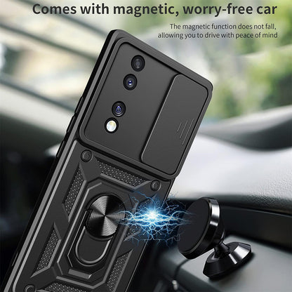 Tok Honor 70-hez, Techsuit, CamShield, Fekete