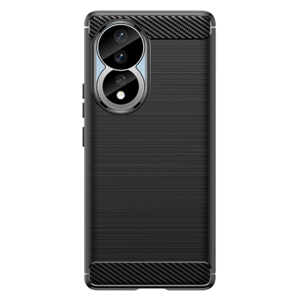 Case for Honor 90 / 80, Techsuit, Carbon, Black