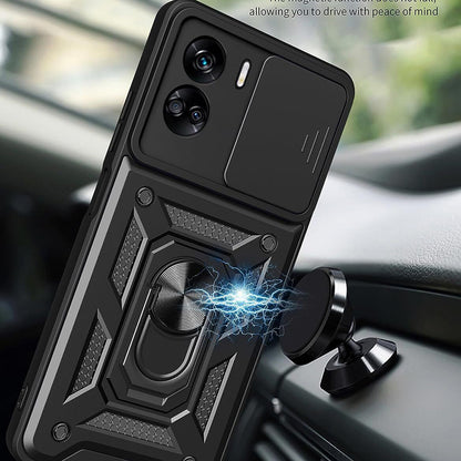 Honor 90 Lite tok, Techsuit, CamShield, Fekete