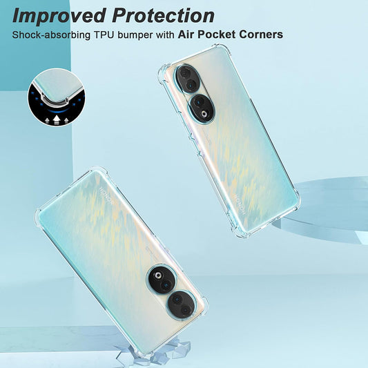 Honor 90 Pro tok, Techsuit, ütésálló átlátszó, áttetsző