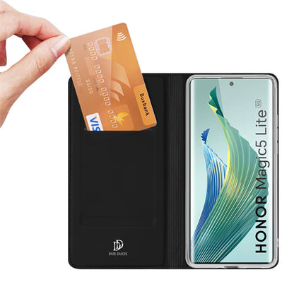 Tok a Honor Magic5 Lite-hoz, DUX DUCIS, Skin Pro, Fekete