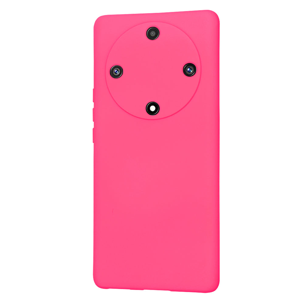 Tok a Honor Magic5 Lite-hoz, Techsuit, SoftFlex, Sötétrózsaszín