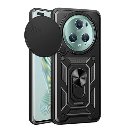 Tok Honor Magic5 Pro-hoz, Techsuit, CamShield, Fekete