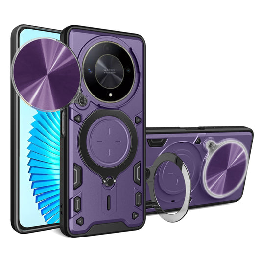 Tok Honor Magic6 Lite-hez, Techsuit, CamGuard Pro, Lila