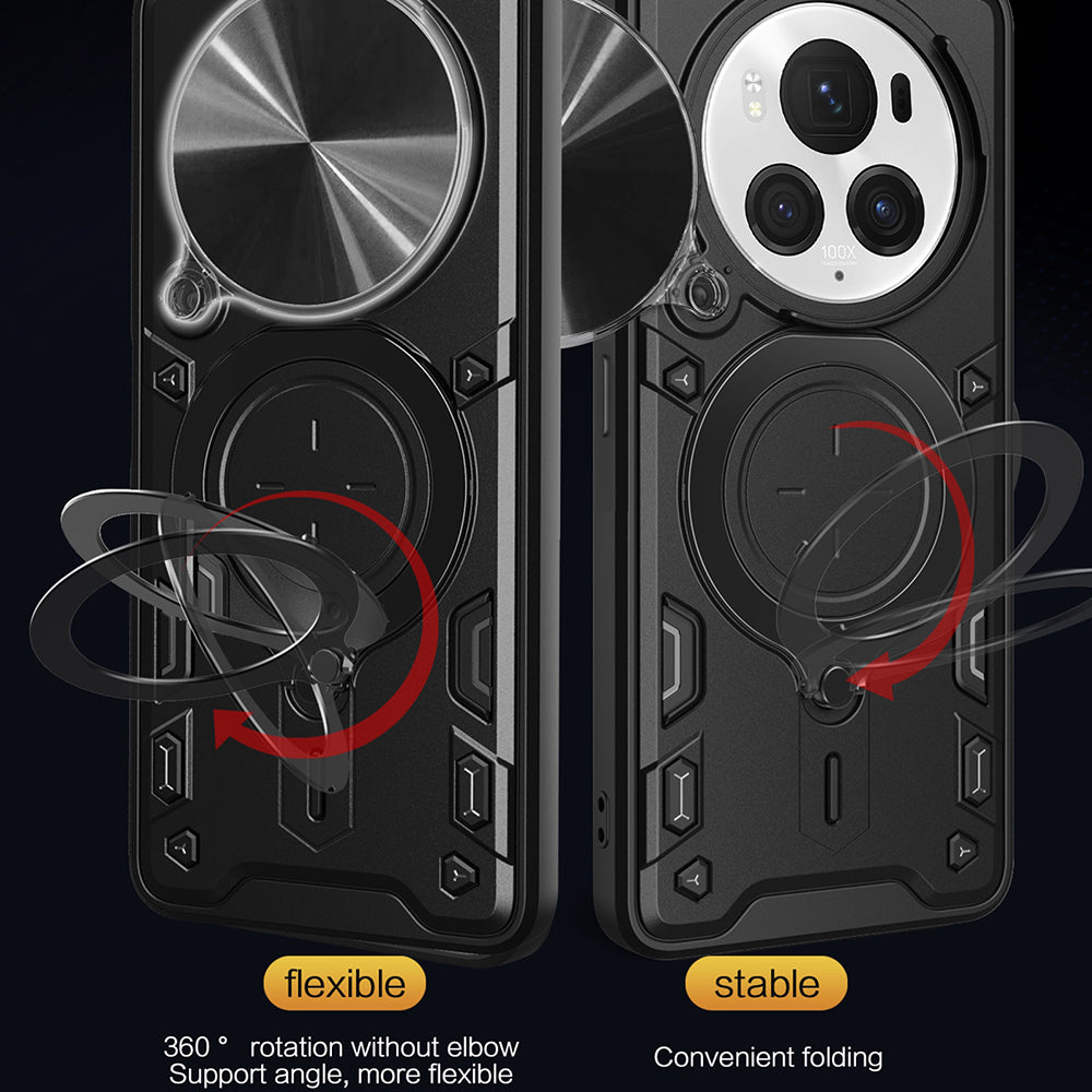 Honor Magic6 Pro tok, Techsuit, CamGuard Pro, Fekete