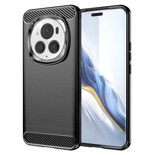 Tok Honor Magic6 Pro-hoz, Techsuit, karbon, fekete