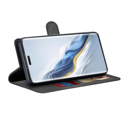 Tok Honor Magic6 Pro-hoz, Techsuit, Diary Book, Fekete