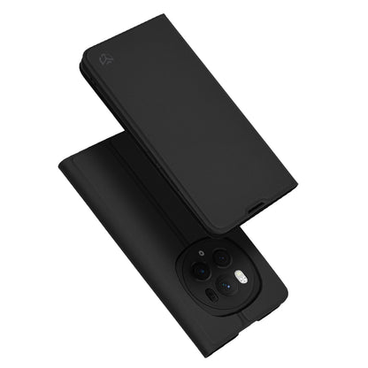 Tok Honor Magic6 Pro-hoz, Techsuit, Magskin Book, Fekete