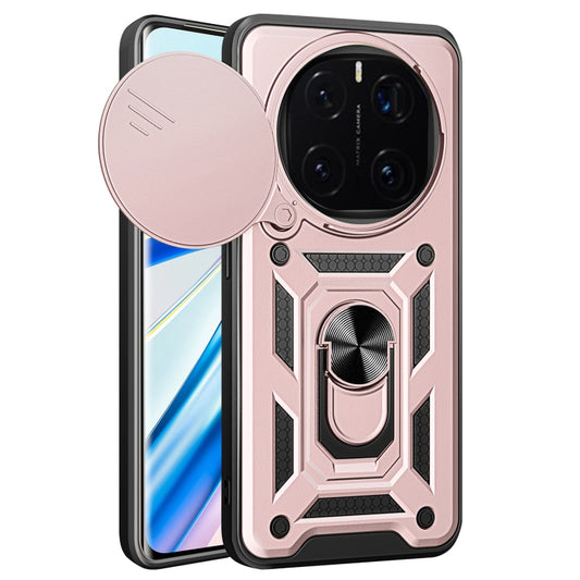 Tok Honor Magic7 Pro-hoz, Techsuit, CamShield, Rózsaszín