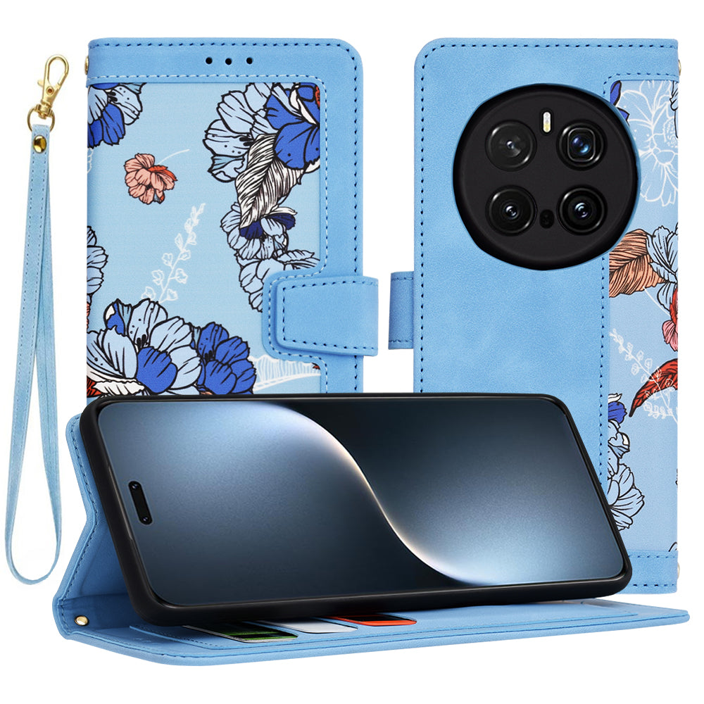 Tok Honor Magic7 Pro-hoz, Techsuit, FlipCraft, Kék