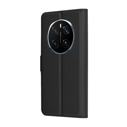Honor Magic7 Pro tok, Techsuit, bőr folio, fekete