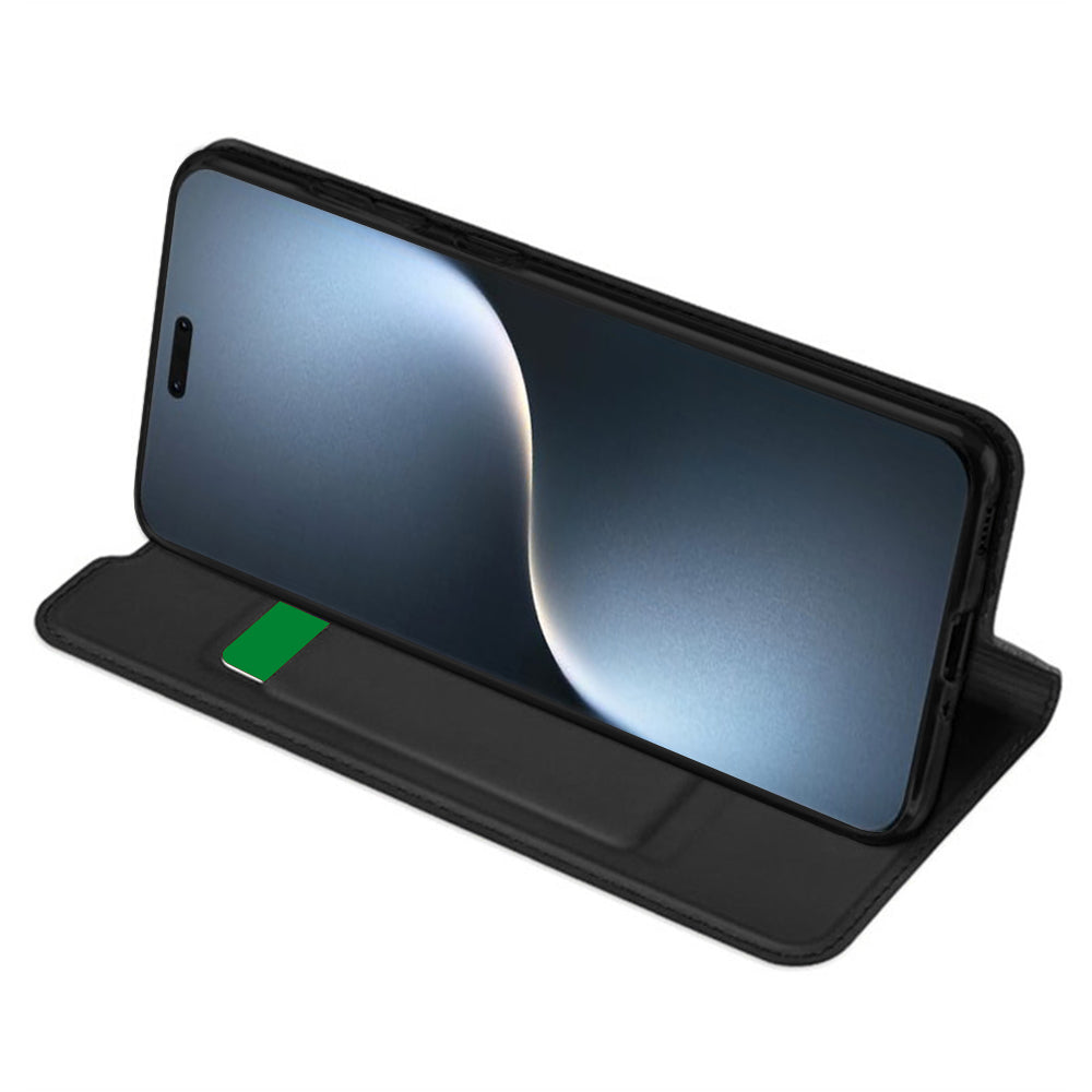 Tok Honor Magic7 Pro-hoz, Techsuit, Magskin Book, Fekete