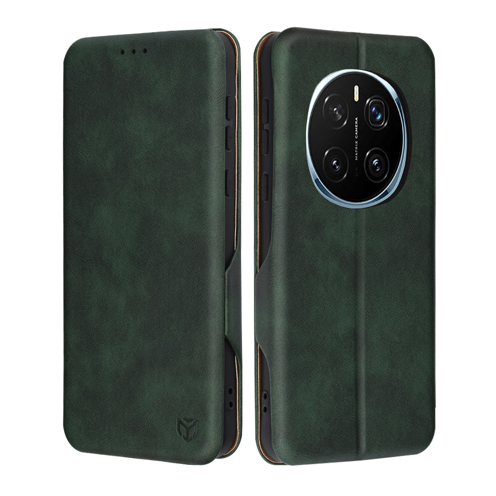 Tok Honor Magic7 Pro-hoz, Techsuit, Safe Wallet Plus, Zöld