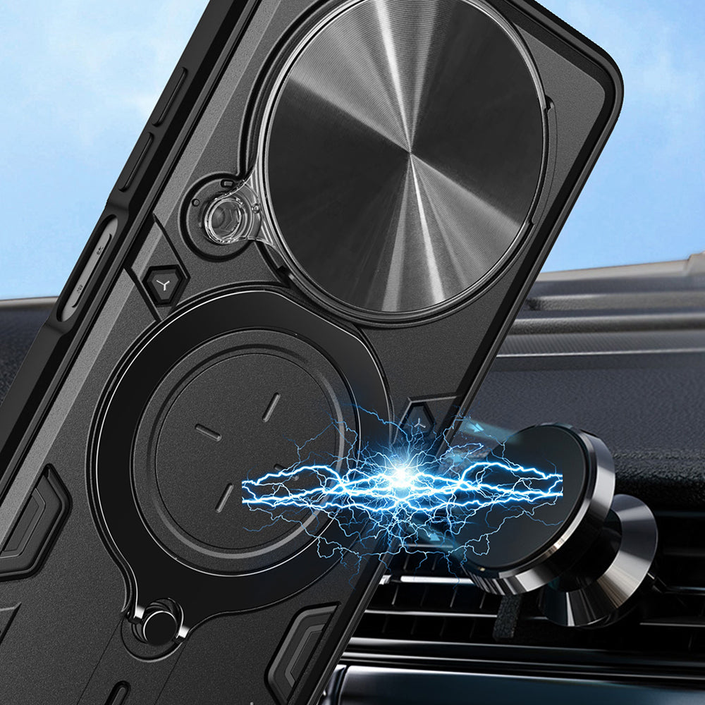 Tok a Honor Magic8 Lite-hoz, Techsuit, CamGuard Pro, Fekete